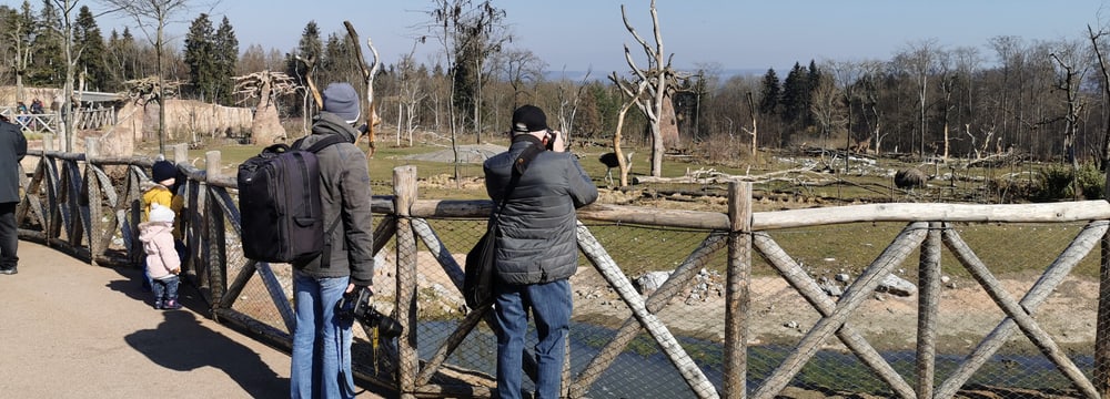 Tag der Zoo-Wiedereröffnung am 1.3.2021.