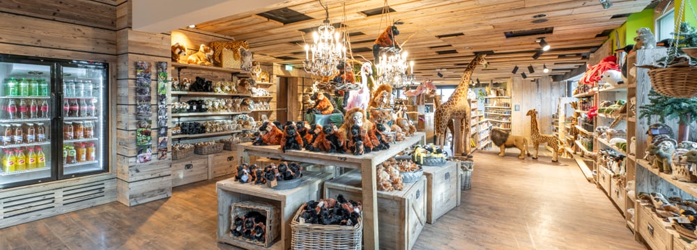 Plüschtierwelt im Zooshop