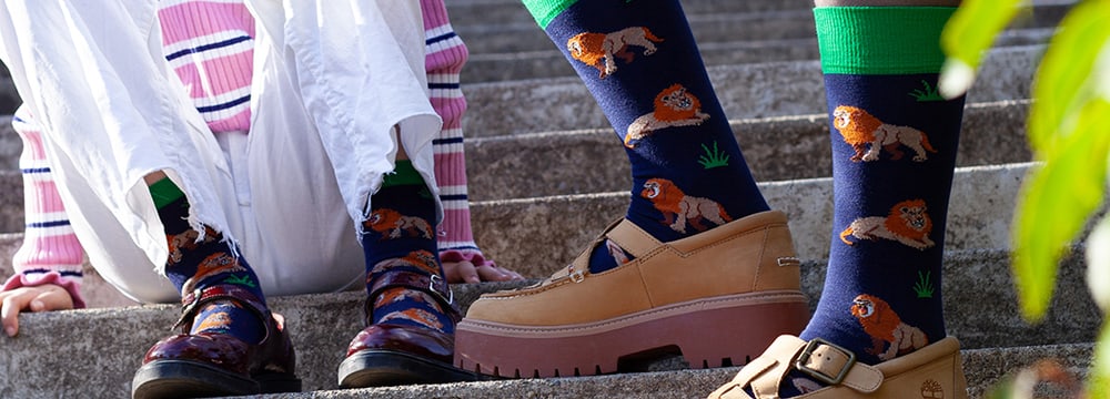 Socken der Panthera-Kollektion 2025 von DillySocks.