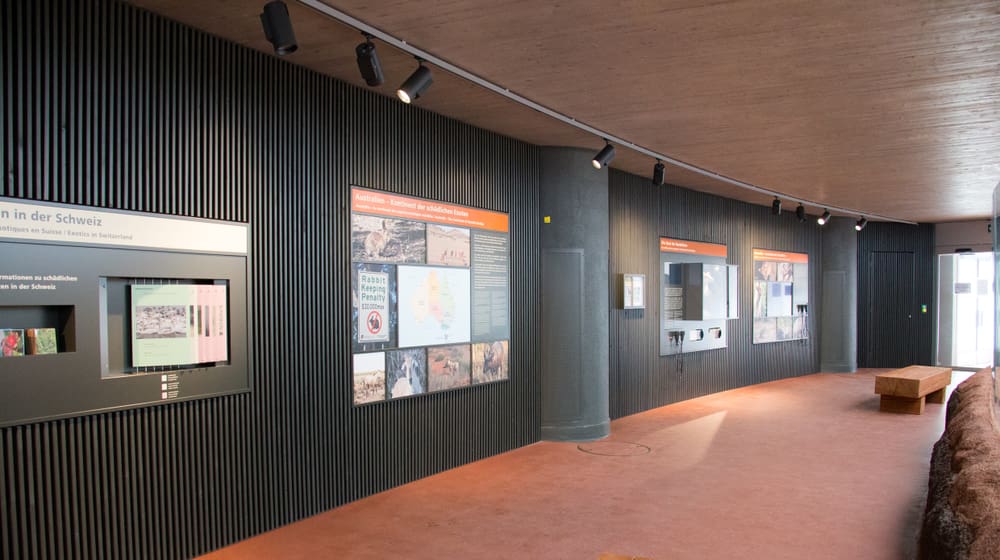 Naturschutzausstellung Australien.