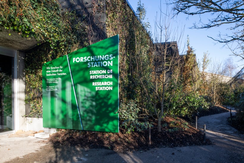 Forschungsstation im Zoo Zürich.