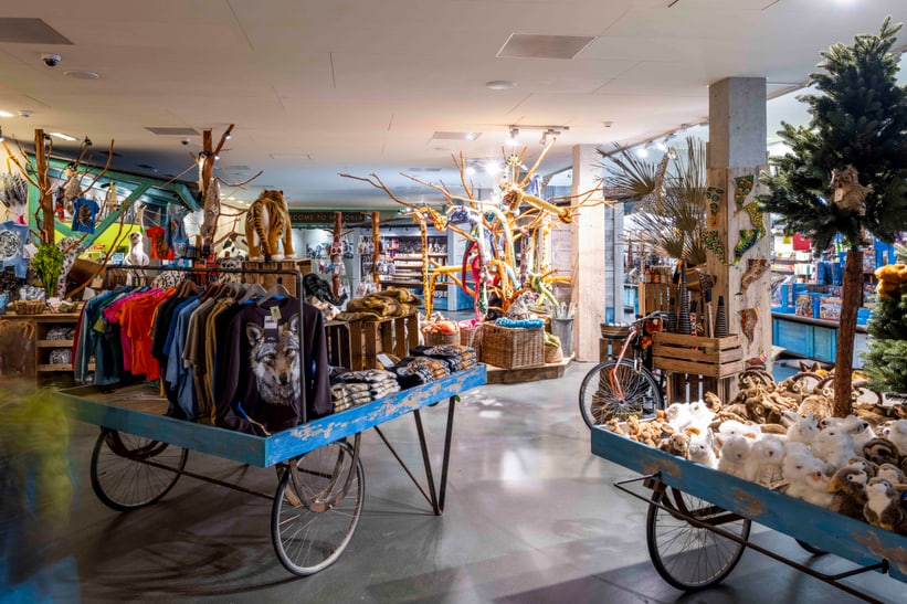 Masoala-Shop im Zoo Zürich.