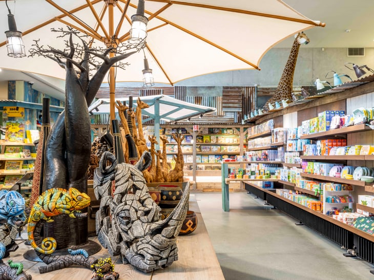 Masoala-Shop im Zoo Zürich.