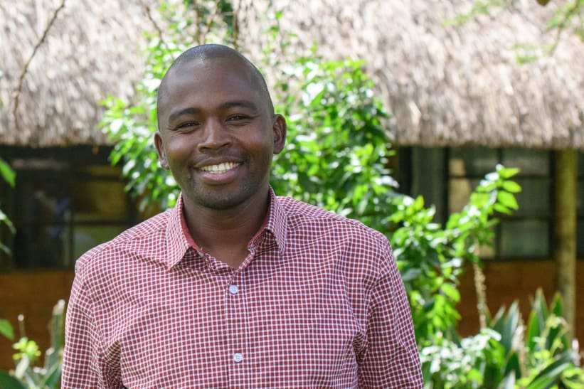 John Kinoti, Chief Programs & Partnerships Officer im Lewa Wildlife Conserverancy in Kenia.