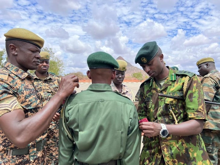 Conservation Fellow Edward Ndiritu, Leiter der Anti-Wilderei-Einheit im Lewa Wildlife Conservancy.