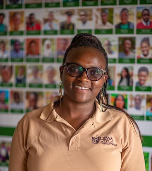 Conservation Fellow Purity Kinoti, Head of Education Program im Lewa Wildlife Conservancy.