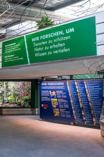 Forschungsstation im Zoo Zürich.