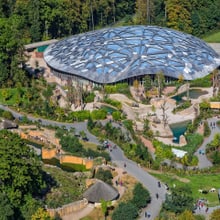 Kaeng Krachan Elefantenpark im Zoo Zürich.
