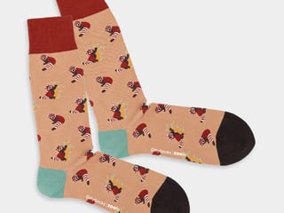 Produktbild der DillySocks-Panthera-Kollektion, Sujet Kleiner Panda.