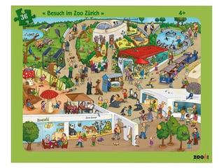 Zooh! Puzzle Besuch im Zoo Zürich