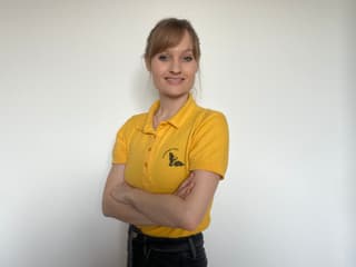 Conservation Fellow Katja Schönbächler von der Stiftung Fledermausschutz.