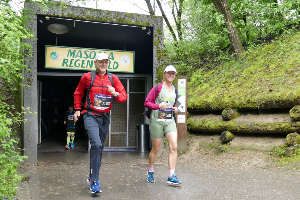 Läufer*innen beim Weltklasse Zürich Zoo Run 2023.