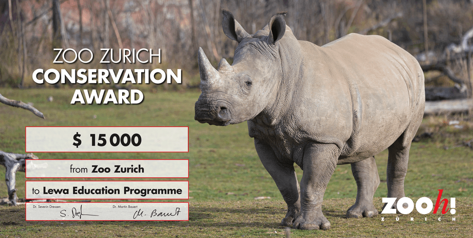 Visual des Conservations Awards des Zoo Zürich, Ausgabe 2022.