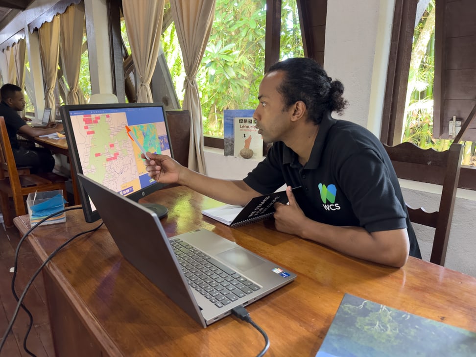Conservation Fellow Hasina Rabe, Biodiversitätsmanager im Naturschutzprojekt Masoala.