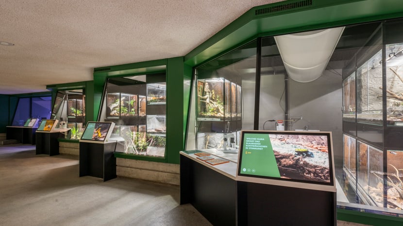 Forschungsstation im Zoo Zürich.