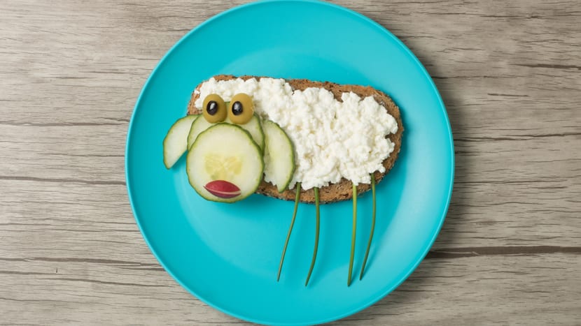 Symbolbild für eine kindergerechte fleischlose Mahlzeit.