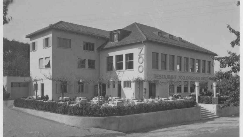 Zoorestaurant Zoo Zürich 1932